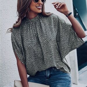 Stylish Patterned Women's Top